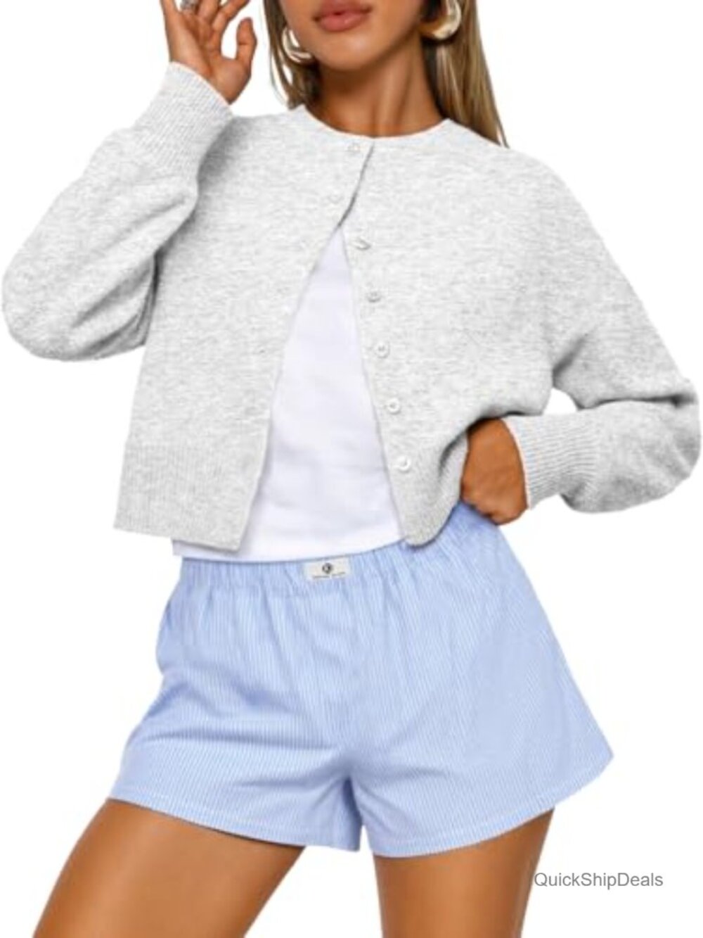 Cropped Cardigan Sweaters for Women Buttery Soft Knit Fall Fashion 2026